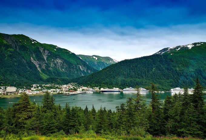 Một góc thành phố Juneau, thủ phủ của Alaska. Ảnh: Pixabay