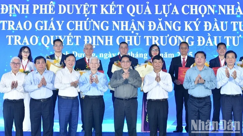 Thủ tướng Phạm Minh Chính dự khởi công Dự án cao tốc Thành phố Hồ Chí Minh-Thủ Dầu Một-Chơn Thành ảnh 4