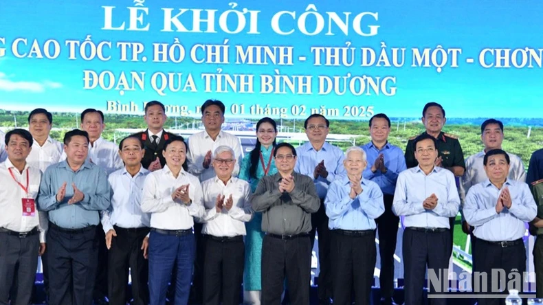 Thủ tướng Phạm Minh Chính dự khởi công Dự án cao tốc Thành phố Hồ Chí Minh-Thủ Dầu Một-Chơn Thành ảnh 7