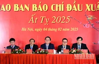 [Ảnh] Hội nghị giao ban báo chí đầu Xuân Ất Tỵ 2025