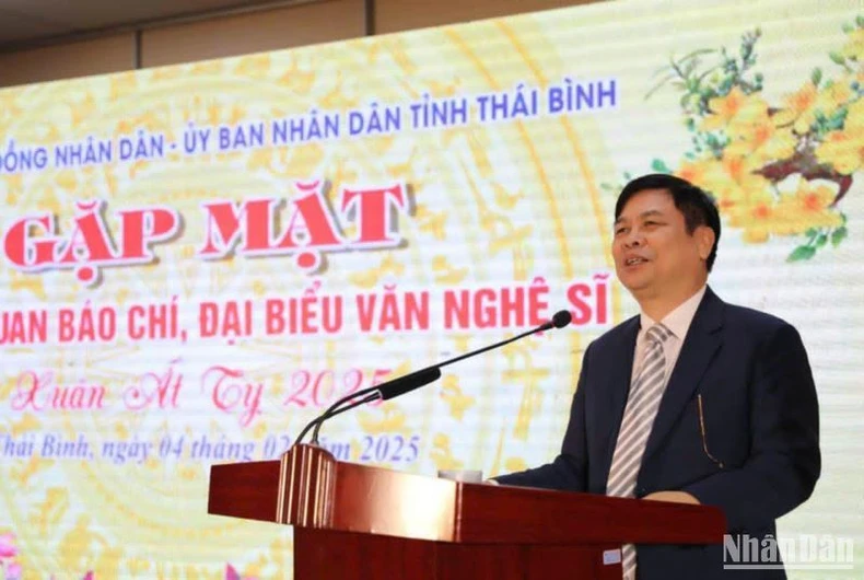 Khai mạc hội báo Xuân, trao Giải thưởng báo chí tỉnh Thái Bình ảnh 4