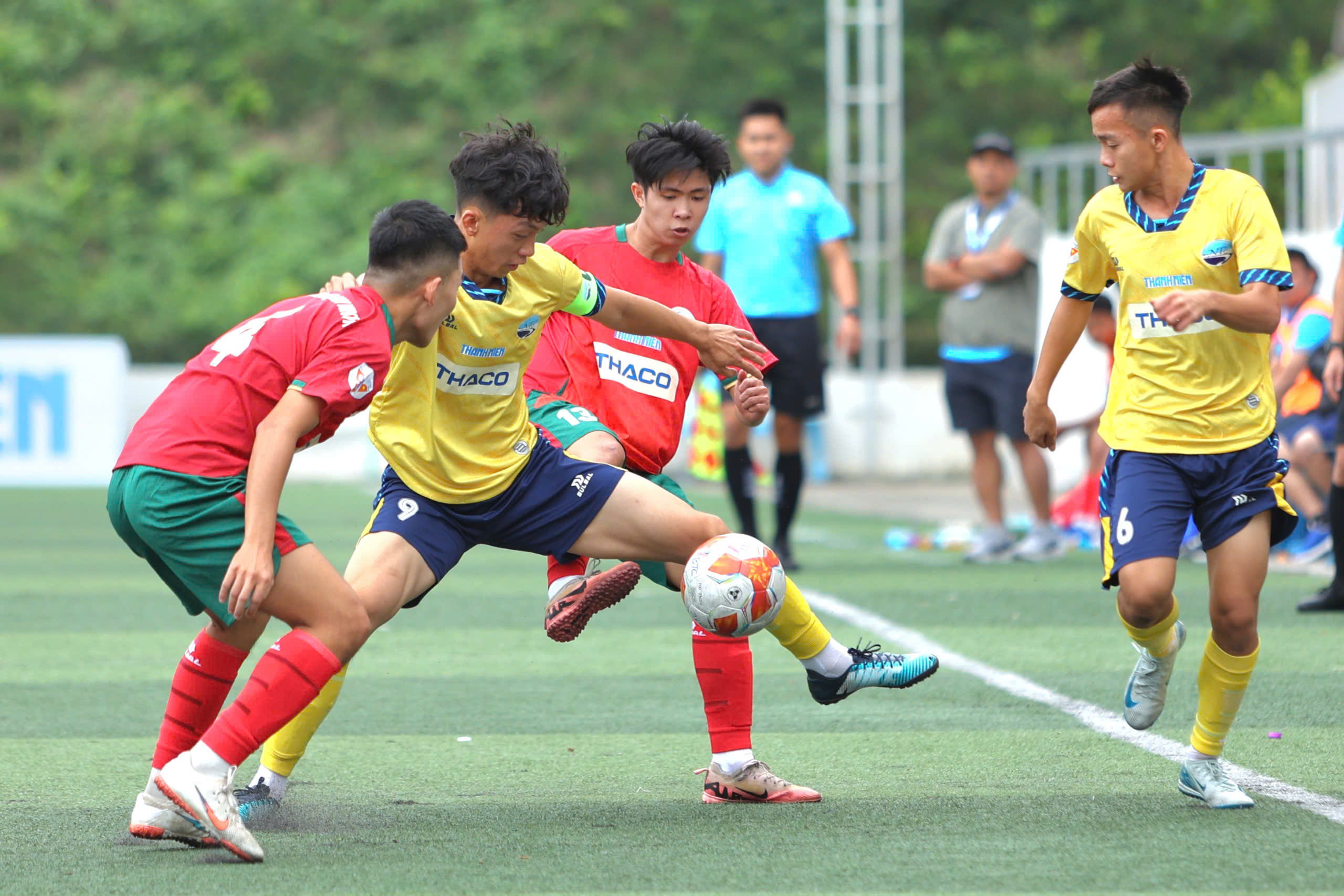 Trường ĐH Nha Trang 2-1 Trường CĐ Du lịch Nha Trang: Chủ nhà giành suất play-off- Ảnh 3.