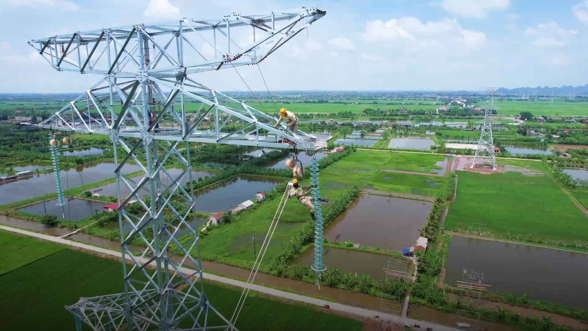 Đường dây 500 kV mạch 3 đóng góp 30 tỷ kW điện cho miền Bắc