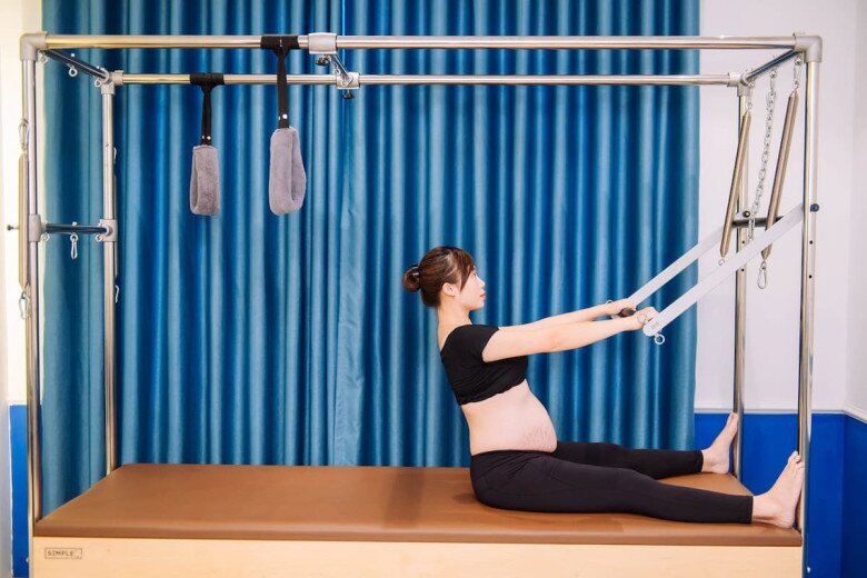 Phụ nữ mang thai có thể tập pilates nhưng nên chú ý tần số, cường độ và tham khảo ý kiến bác sĩ.