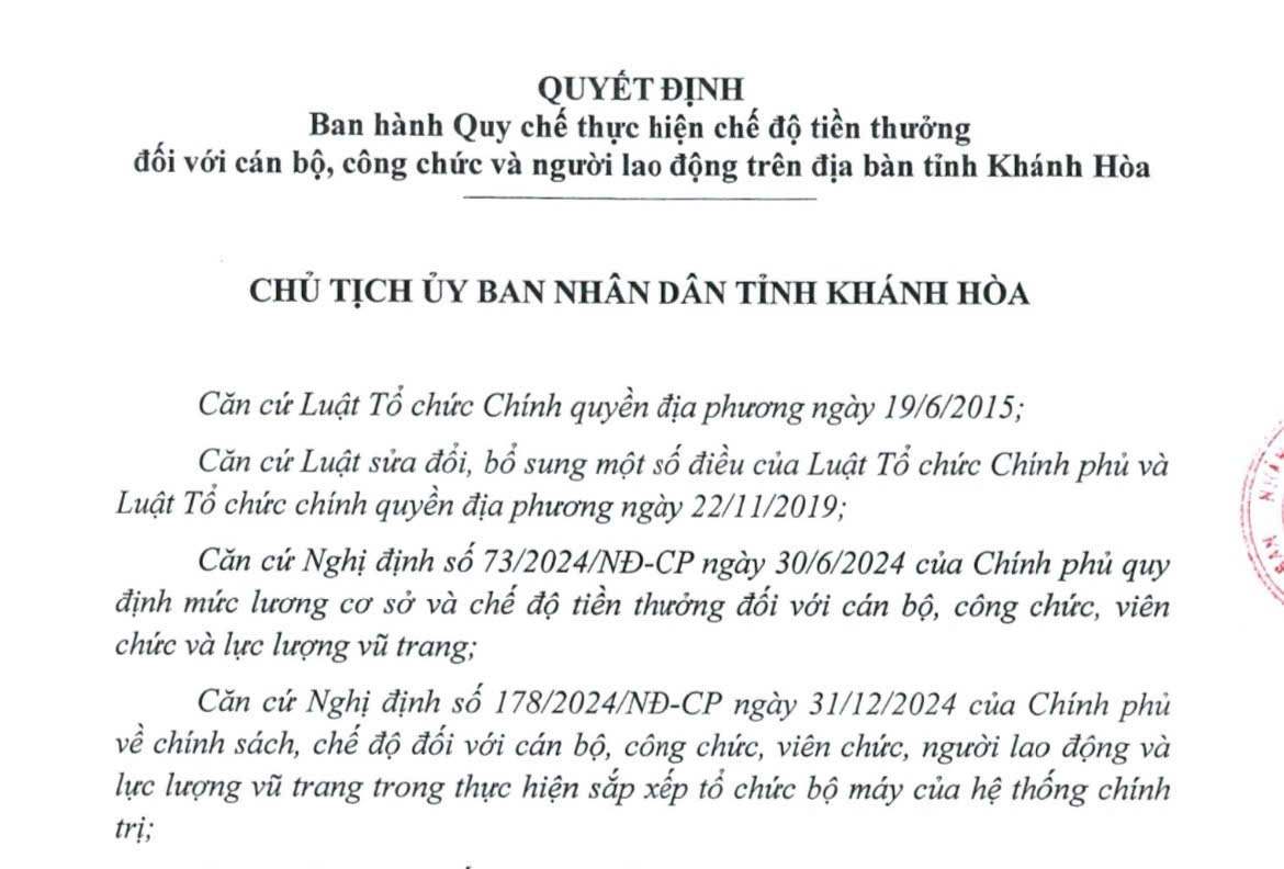 Khánh Hòa: Chi 119 tỉ đồng thưởng Tết theo Nghị định 73- Ảnh 3.