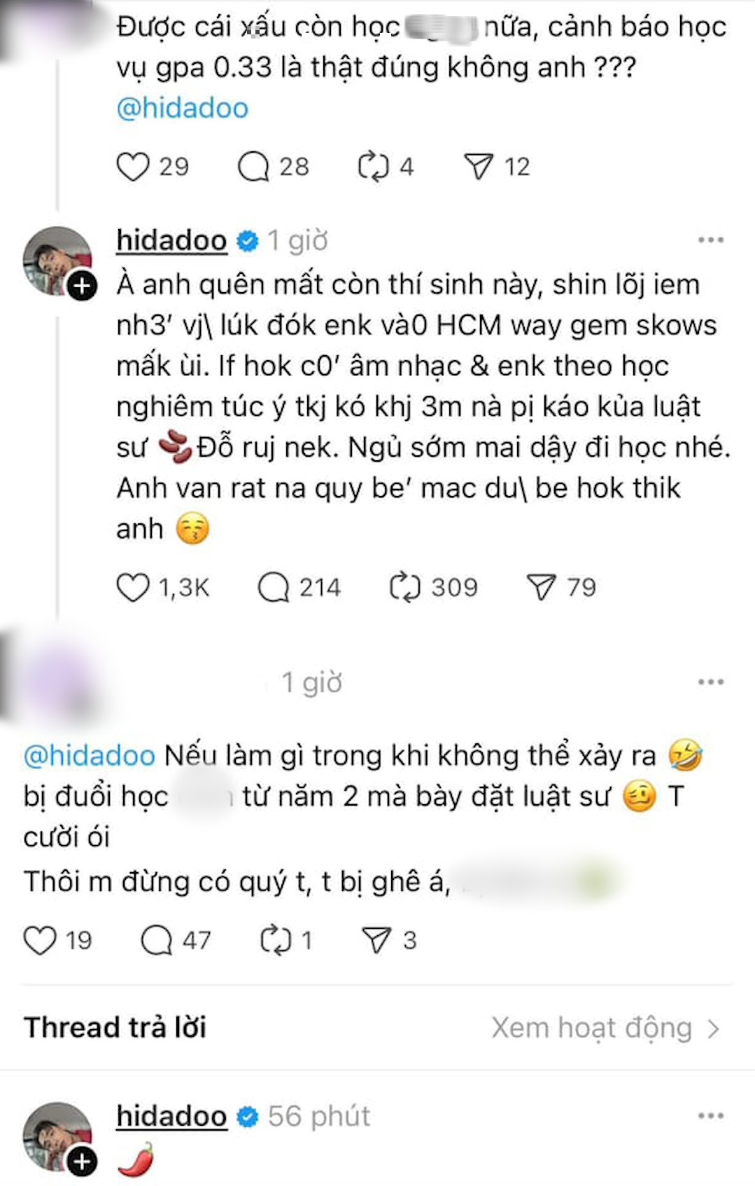 Bộ đôi "anh trai" hot nhất lúc này: Người phát ngôn về chuyện bỏ học, người nghi lộ bảng điểm thấp chấn động - Ảnh 2.