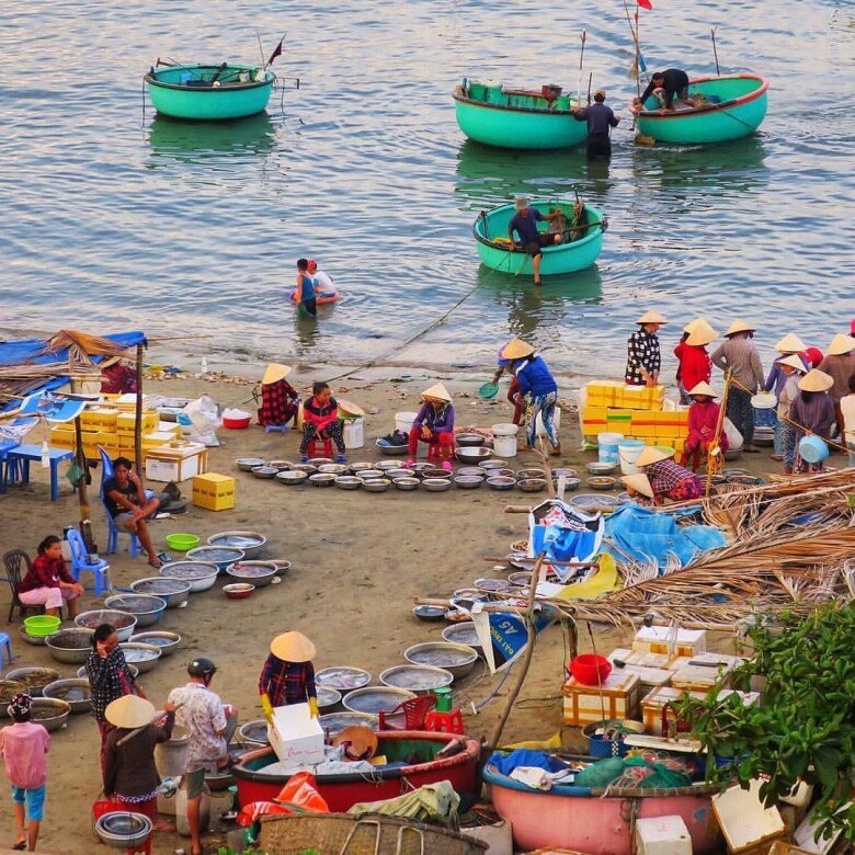 Chợ hải sản nổi tiếng nhất Phan Thiết: Mua hàng bằng thau chứ không tính cân, khách Tây khách ta đều mê - 3