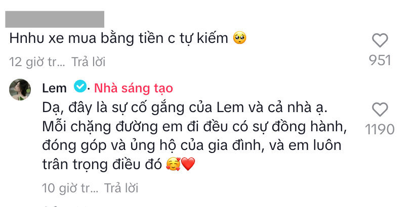 Lọ Lem lên tiếng làm rõ 1 điều giữa ồn ào "lấy đâu ra hơn 7 tỷ mà mua Maybach ở tuổi 19" - Ảnh 3.