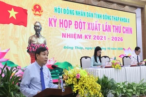 HĐND tỉnh Đồng Tháp họp đột xuất thông qua mức thu học phí năm học 2024-2025