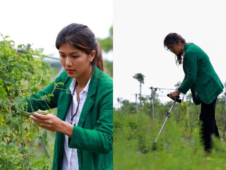 Gia đình Hoa hậu Oanh Yến “bỏ phố về quê” sinh sống.