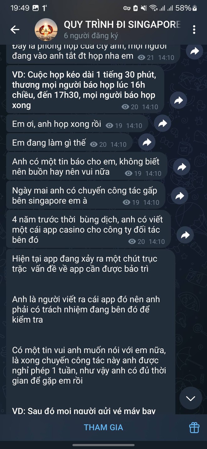 Kịch bản không tưởng của nhóm lừa đảo: Những tin nhắn dịu dàng, hình ảnh như thật để dụ 