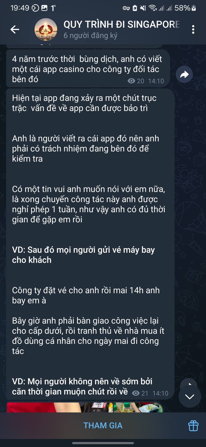 Kịch bản không tưởng của nhóm lừa đảo: Những tin nhắn dịu dàng, hình ảnh như thật để dụ 