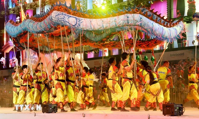 Việt Nam gây ấn tượng sâu sắc tại lễ hội Chingay Parade 2025 ở Singapore ảnh 3