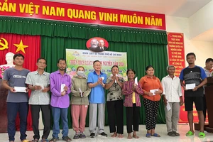 Đoàn Luật sư TP.HCM thực hiện chiến dịch luật sư tình nguyện trao tặng 1 tỷ đồng