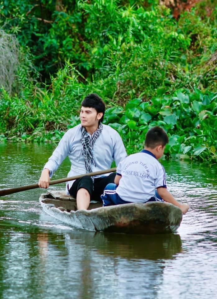 Nam nghệ sĩ thấy an yên trong tâm hồn.