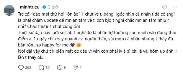 Chuyện gì đang xảy ra với Minh Triệu sau khi rạn nứt với Kỳ Duyên? - Ảnh 7.