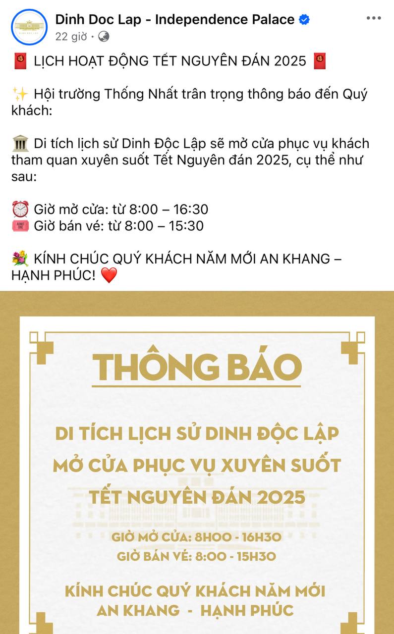 Lịch Tết các điểm 'siêu hot': Bảo tàng Quân sự khai xuân mùng 4, cụm di sản Huế chỉ miễn phí đúng 1 ngày!- Ảnh 9.