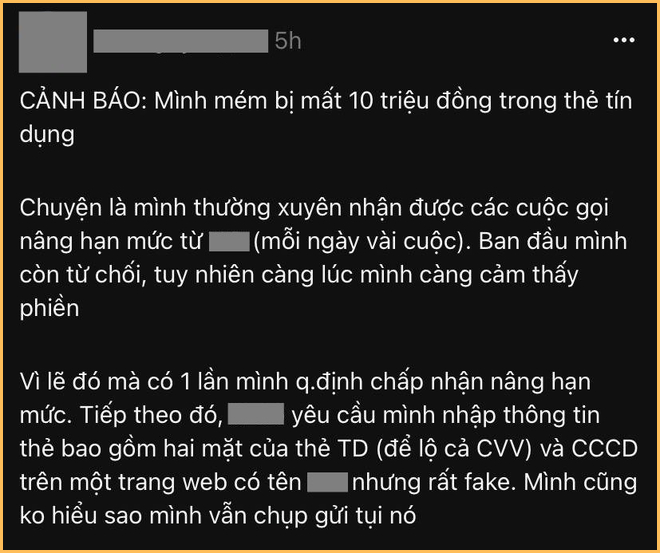 Mất đến 40 triệu trong 1 đêm vì dùng thẻ tín dụng, ngơ ngác không hiểu gì: Biết trước những điều này thì đã khác!- Ảnh 2.