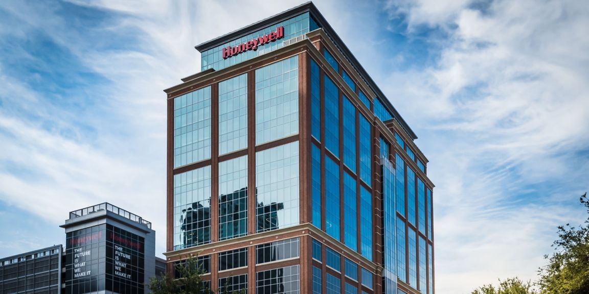 Exterior of the Honeywell headquarters in Charlotte, North Carolina.