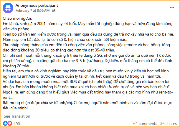 Chấp nhận không có tiền tiết kiệm dù chi tiêu dè sẻn, phải làm xong việc này mới dám để dành tiền cho bản thân- Ảnh 2.