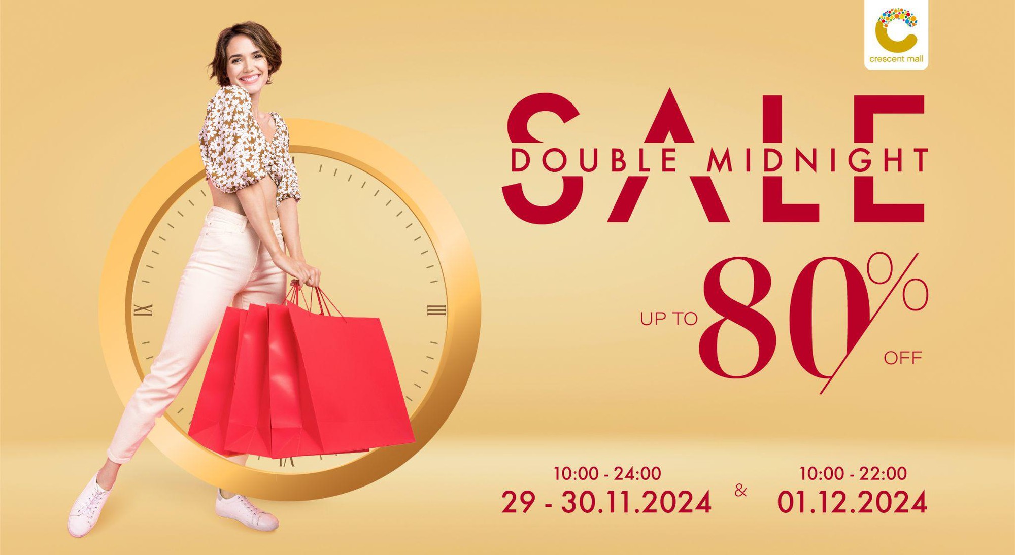 Crescent Mall sale khủng đến nửa đêm, giảm 80% hàng loạt các cửa hàng dịp cuối năm- Ảnh 1.