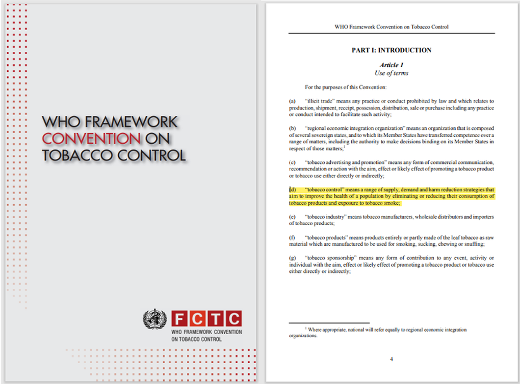 Giảm tác hại thuốc lá: Mục tiêu được WHO thiết lập ngay từ ngày đầu thành lập FCTC - 1
