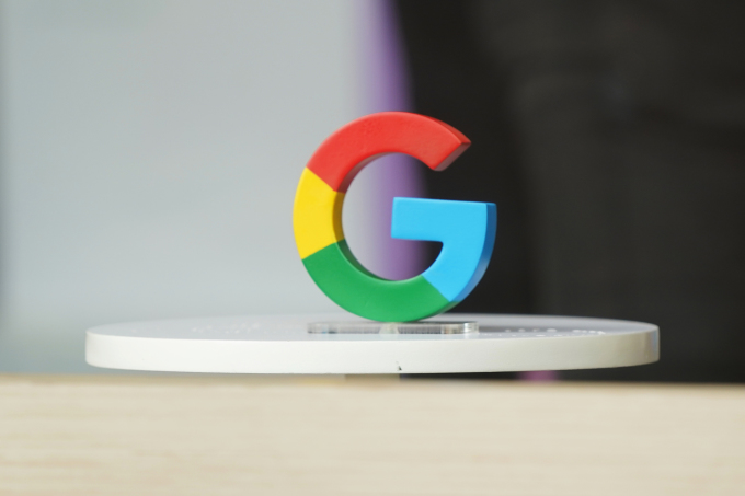 Logo Google tại sự kiện của hãng tại Việt Nam, tháng 7/2024. Ảnh: Lưu Quý