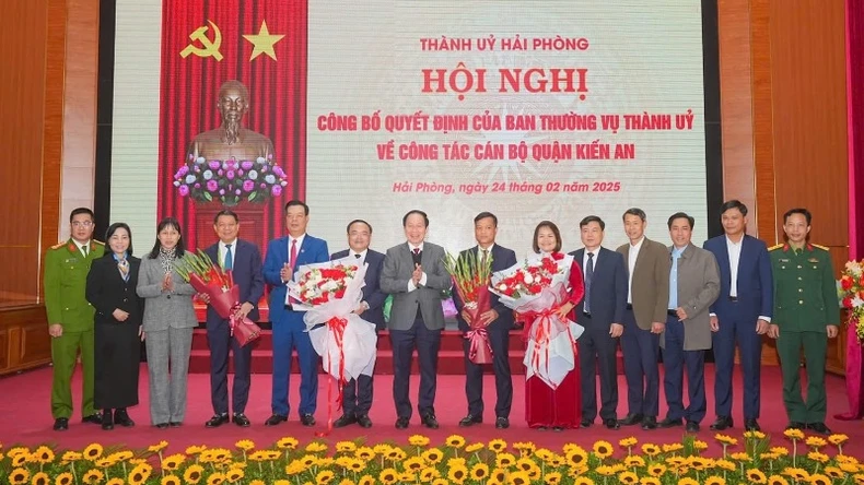 Hải Phòng kiện toàn nhiều chức danh lãnh đạo chủ chốt các quận, huyện ảnh 1