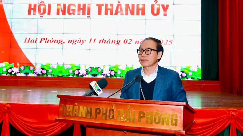 Hải Phòng thống nhất thông qua các đề án về sắp xếp, tinh gọn bộ máy ảnh 1