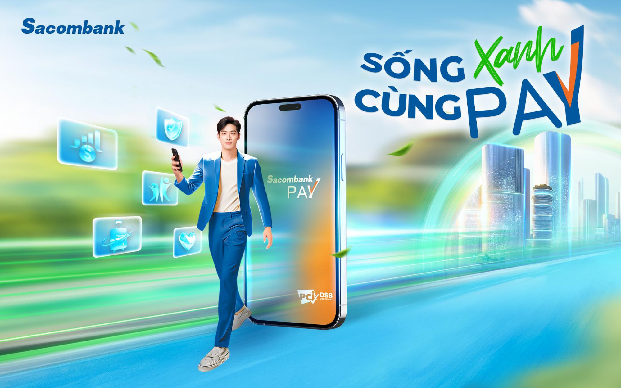 Không cần gò ép, sống xanh là chính mình cùng Sacombank Pay- Ảnh 1.