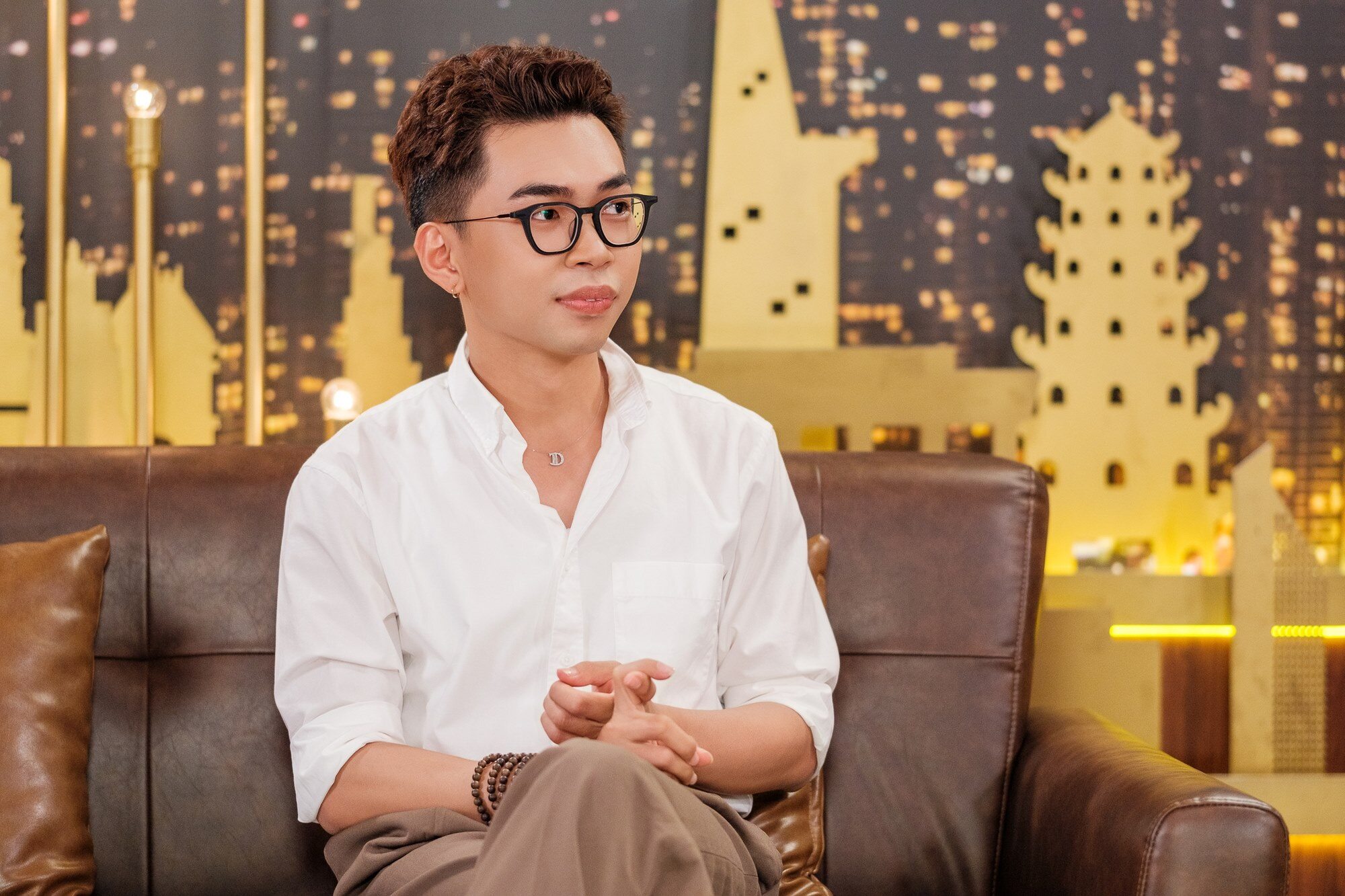 Minh Dự trải lòng trong talkshow.