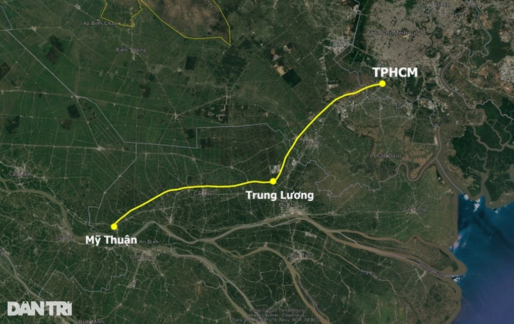 Mở rộng cao tốc TPHCM - Trung Lương - Mỹ Thuận lên 6-8 làn xe - 1