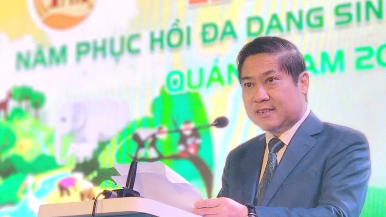 Năm phục hồi đa dạng sinh học quốc gia - Quảng Nam 2024 là sự kiện môi trường có quy mô tầm quốc gia và quốc tế ảnh 1