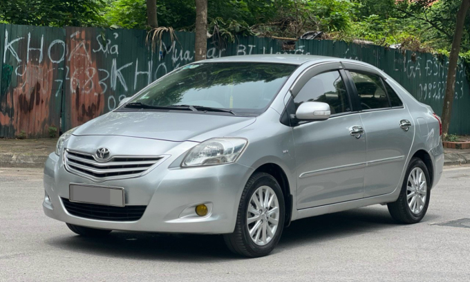 Toyota Vios đời 2011 tại Hà Nội. Ảnh: Ánh Dương