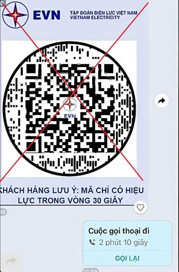 Quet ma QR ung dung tu yeu cau quet sinh