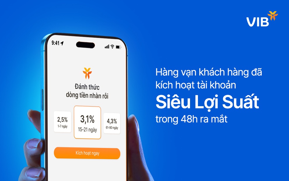 Sức hút tài khoản Siêu lợi suất của VIB - 1