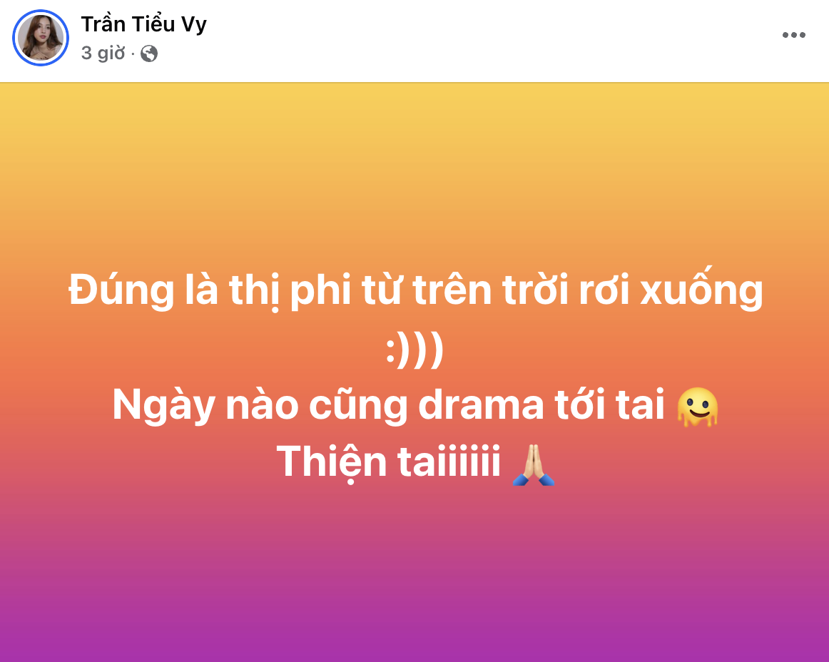 Tieu Vy dang dan ngap drama nguoi yeu tin don