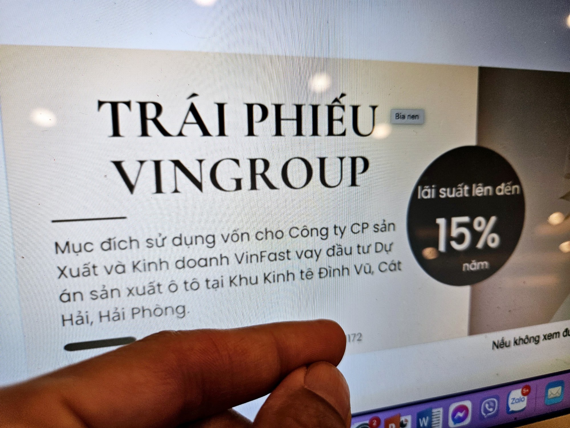 Trái phiếu doanh nghiệp được chào bán lãi suất 15% có hấp dẫn? - Ảnh 1.