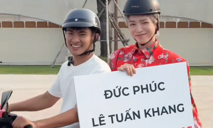 Đức Phúc, Lê Tuấn Khang quảng bá MV "Chăm em một đời"