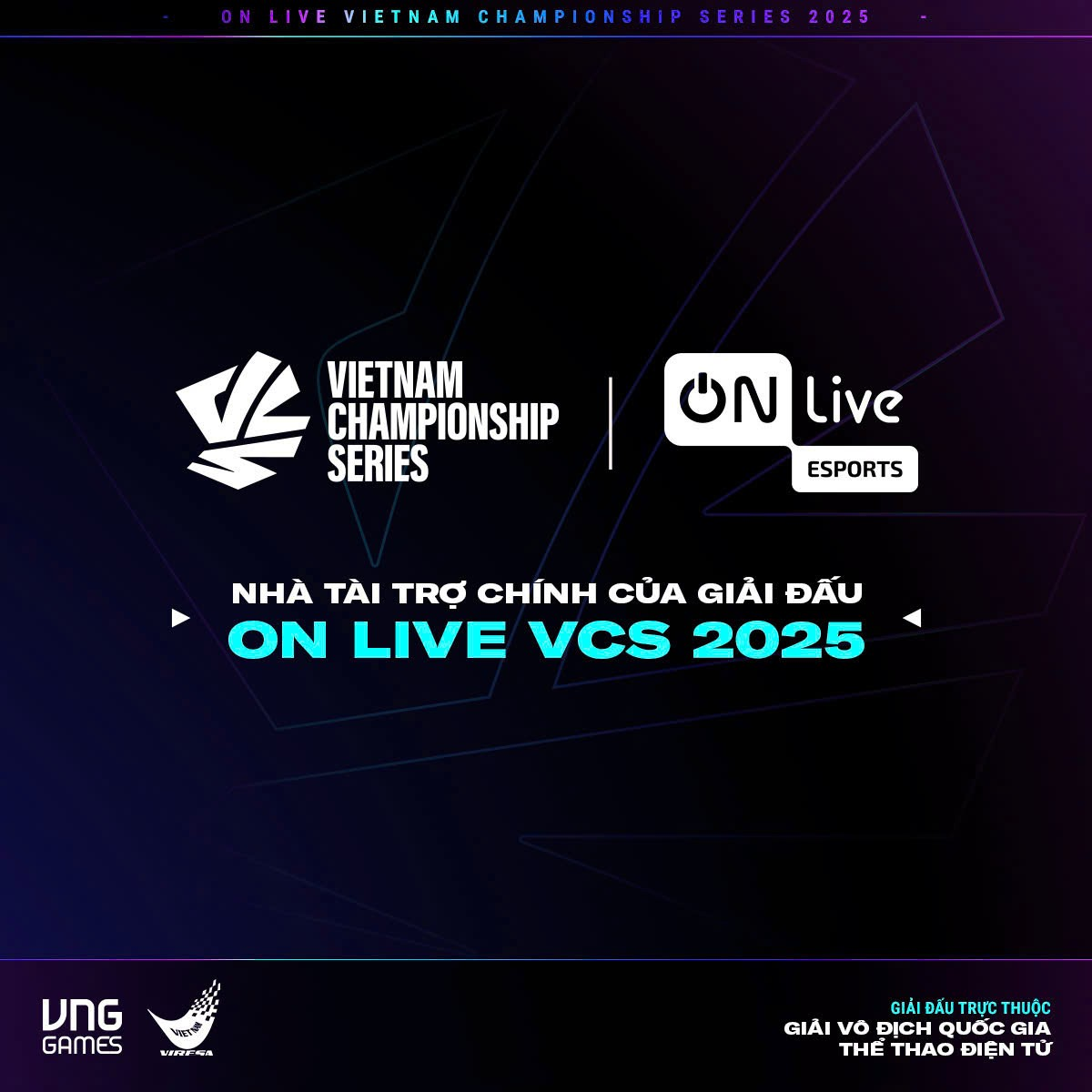 VTVcab tài trợ ON Live VCS 2025 kiến tạo sân chơi đẳng cấp- Ảnh 1.