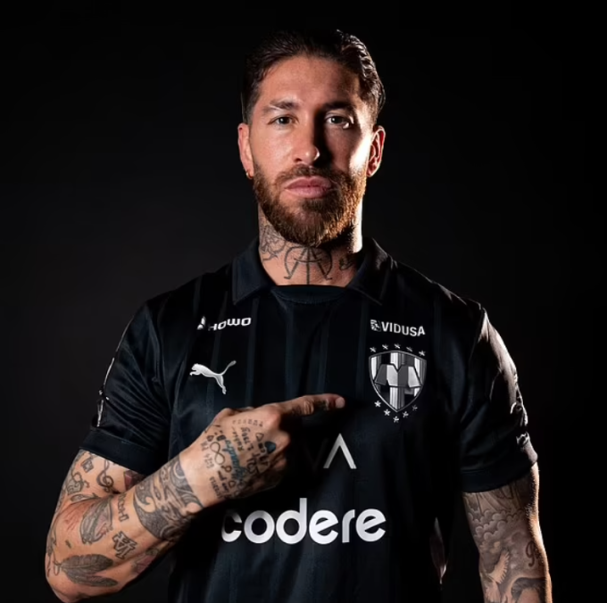 Sergio Ramos ra mắt CLB Mexico Monterrey. Ảnh: Monterrey