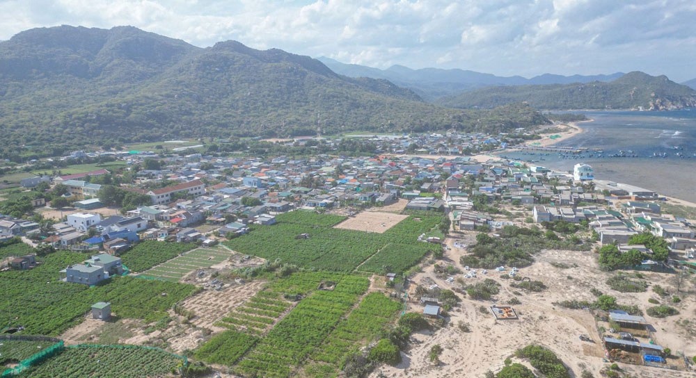 Khu vực thôn Thái An, xã Vĩnh Hải, huyện Ninh Hải, vị trí xây dựng Nhà máy Điện hạt nhân Ninh Thuận 2