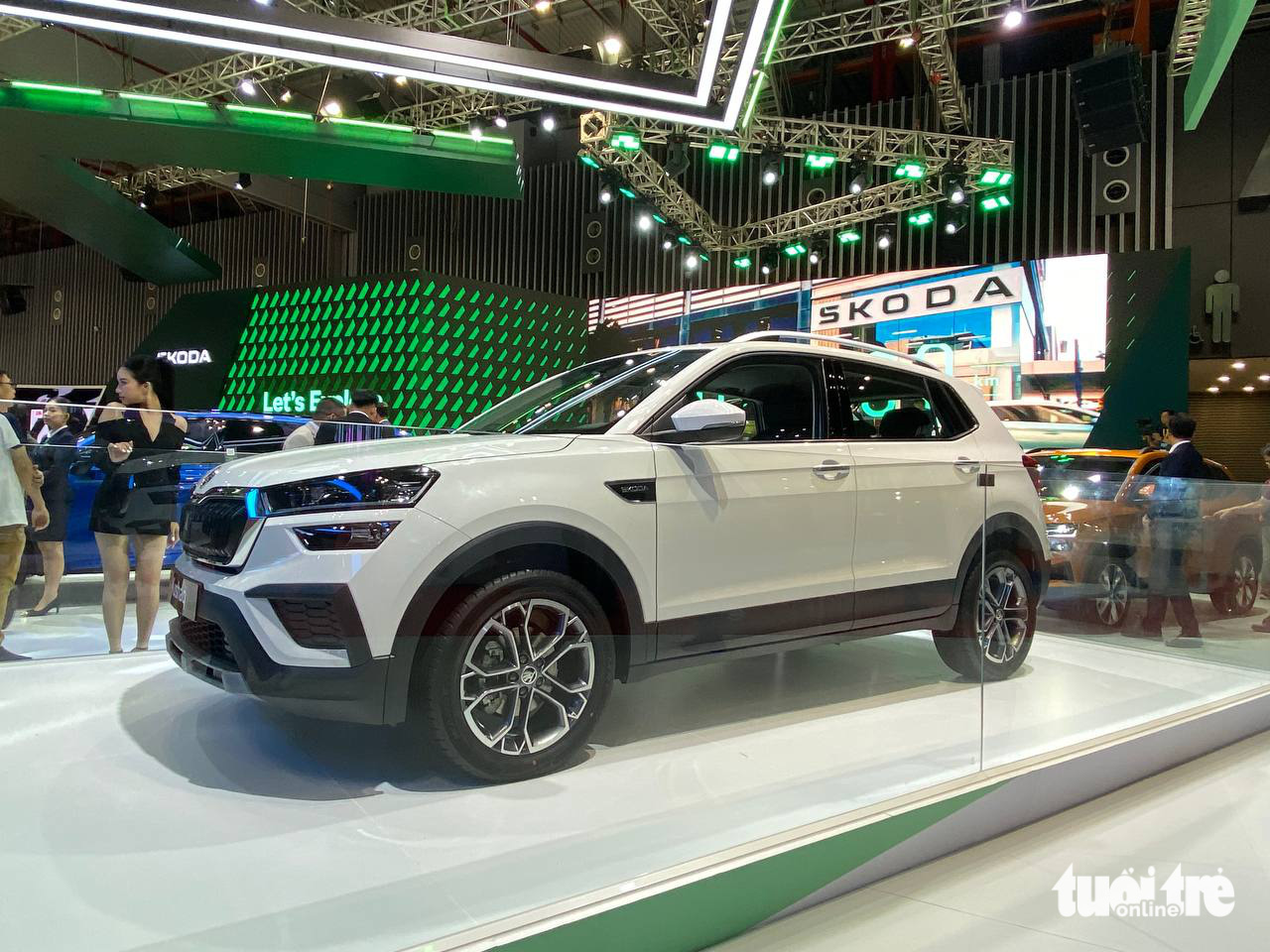 Skoda tung nhiều xe mới nhất ở Vietnam Motor Show 2024, có cả xe điện, chưa công bố giá bán - Ảnh 9.