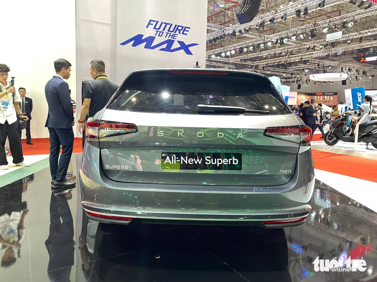 Skoda tung 5 xe mới ở Vietnam Motor Show 2024, có cả xe điện, chưa có giá bán - Ảnh 20.