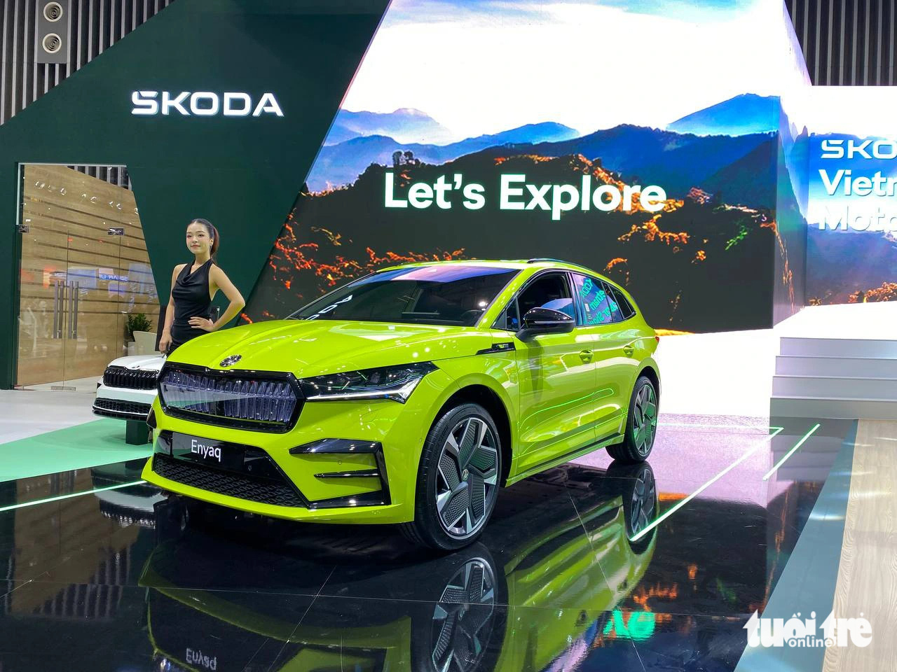 Skoda tung nhiều xe mới nhất ở Vietnam Motor Show 2024, có cả xe điện, chưa công bố giá bán - Ảnh 21.