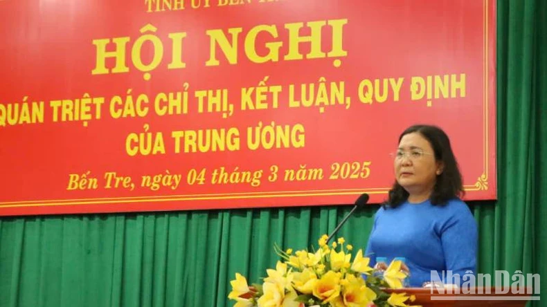 Bến Tre quán triệt các Chỉ thị, Kết luận, Quy định của Trung ương ảnh 2