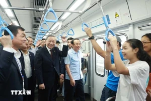 Tổng Bí thư Tô Lâm trải nghiệm Metro số 1 Bến Thành-Suối Tiên