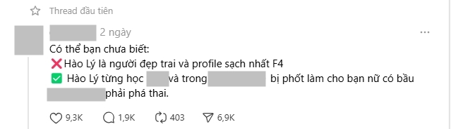 Thành viên nổi nhất hội "F4 Vũng Tàu" lên tiếng về tin đồn “làm bạn gái có bầu rồi chối bỏ” - Ảnh 2.