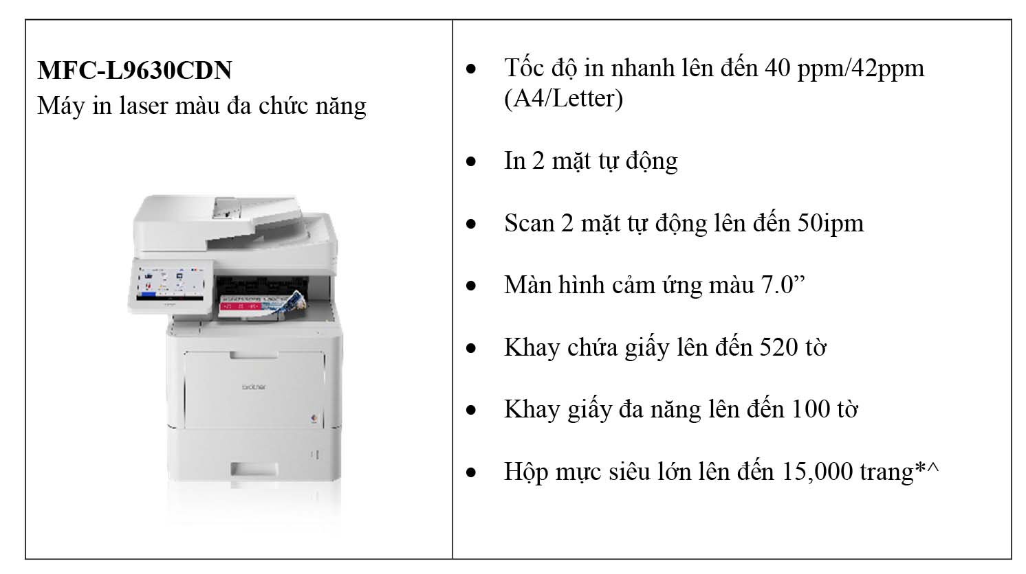 Máy in laser màu thế hệ mới của Brother dành cho doanh nghiệp: năng suất mạnh mẽ - Ảnh 3.