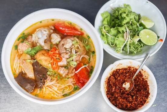 Bún bò có giá 25.000 đồng sẽ đầy đặn hơn